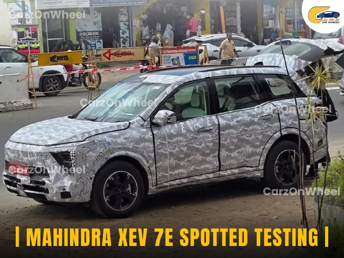 Mahindra's Electric Future Taking Shape | XEV 7e Spotted during Testing!-image